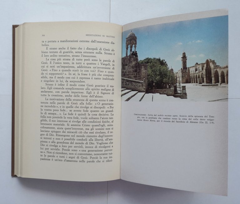 MEDITAZIONI SU MATTEO di Richard Gutzwiller 1970 Edizioni Paoline Libro …