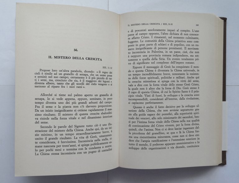 MEDITAZIONI SU MATTEO di Richard Gutzwiller 1970 Edizioni Paoline Libro …