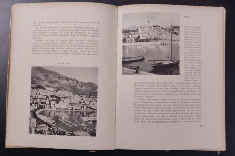 MEDITERRANEE LES BEAUX VOYAGES di Lorenzo De Bradi 1938 Alpina …