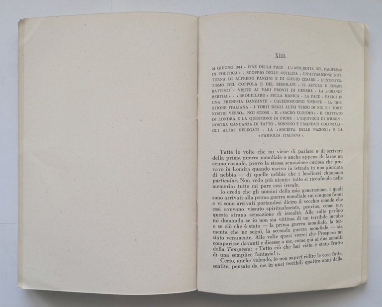 MEMORIE DI UN REDIVIVO Mario Borsa 1945 Rizzoli Libro Romanzo …