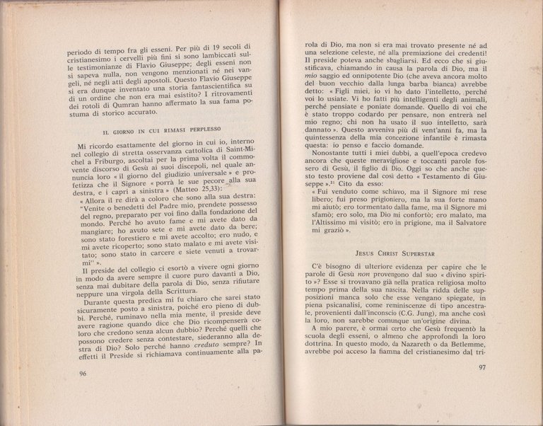 MESSAGGI DALL'IGNOTO di Erich Von Daniken 1975 Sugarco Libro visioni …