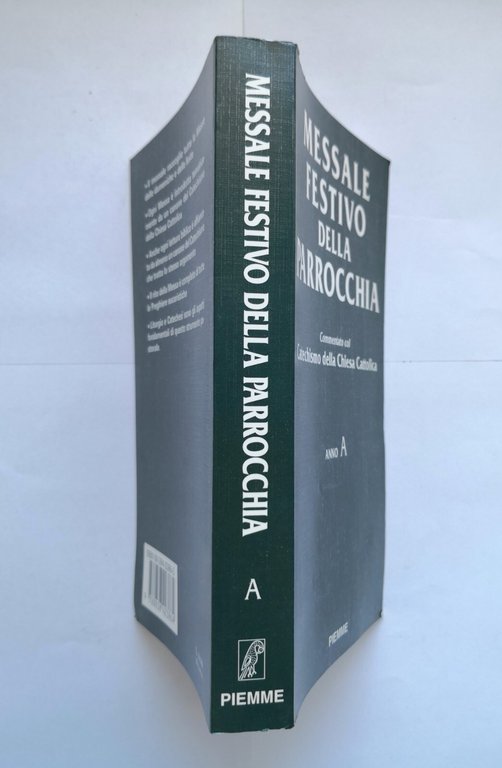 MESSALE FESTIVO DELLA PARROCCHIA Anno A 1995 Piemme libro chiesa …