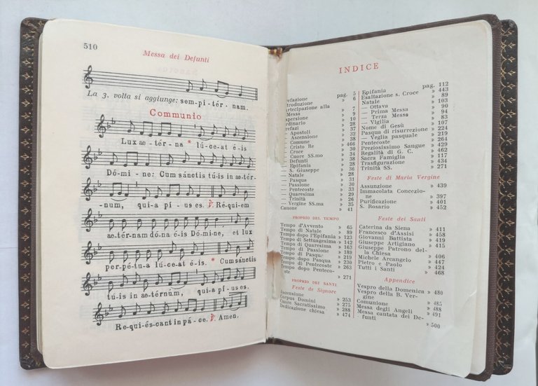 MESSALE ROMANO FESTIVO 1964 Edizioni Paoline latino italiano libro chiesa