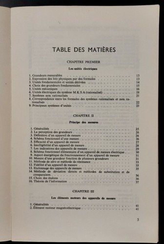 MESURES ELECTRIQUES ET ELECTRONIQUES di Jacques Thurin 1964 Eyrolles libro