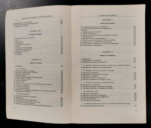 MESURES ELECTRIQUES ET ELECTRONIQUES di Jacques Thurin 1964 Eyrolles libro