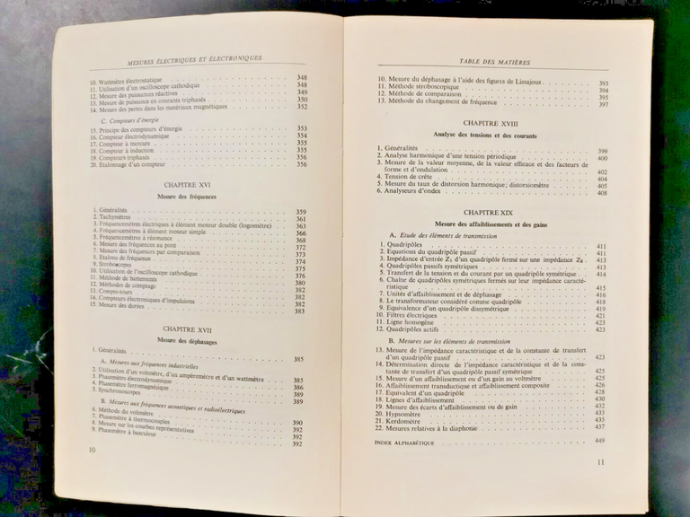 MESURES ELECTRIQUES ET ELECTRONIQUES di Jacques Thurin 1964 Eyrolles libro | Immagine Gallery 8