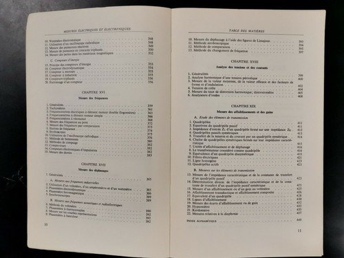 MESURES ELECTRIQUES ET ELECTRONIQUES di Jacques Thurin 1964 Eyrolles libro