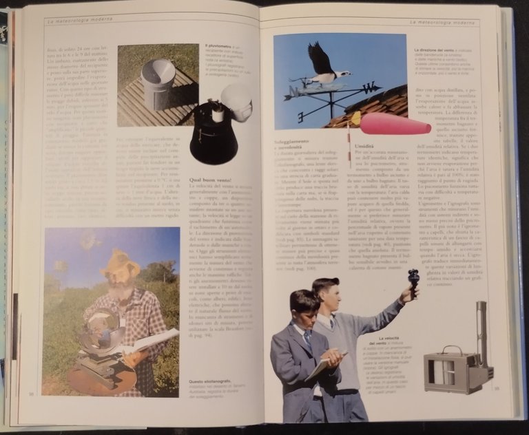 METEOROLOGIA I LIBRI DELLA NATURA di Burroughs Crowder 1997 DeAgostini …