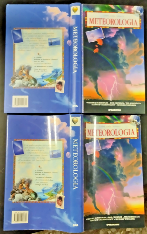 METEOROLOGIA I LIBRI DELLA NATURA di Burroughs Crowder 1997 DeAgostini …