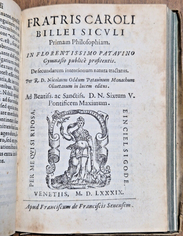 METHODUS MEDENDI Francisci Vallesii + SECUNDARUM INTENTIONUN NATURA 1589 libri