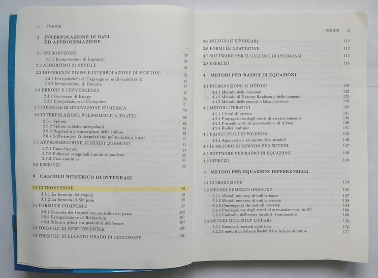 METODI NUMERICI di Lopez 1993 Laterza appunti per un corso …