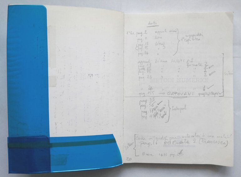 METODI NUMERICI di Lopez 1993 Laterza appunti per un corso …