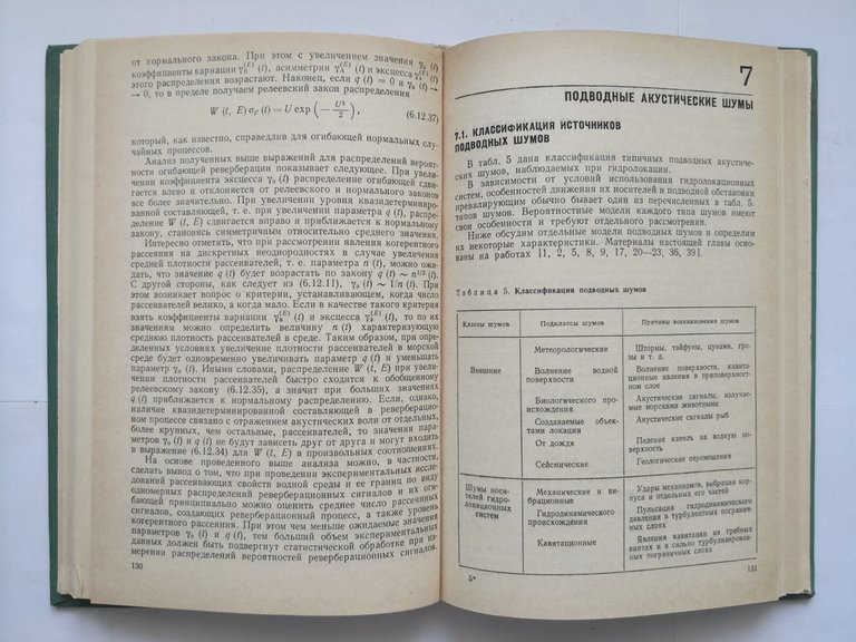 METODI STATISTICI NEL SONAR di Olshevskij 1983 Costruzione Navale