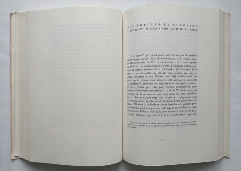 METROPOLI E COLONIE DI MAGNA GRECIA 1965 L'Arte Tipografica Libro …