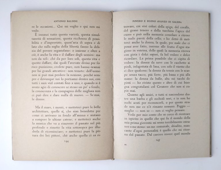 MICHELACCIO di Antonio Baldini 1941 Mondadori Lo specchio libro romanzo