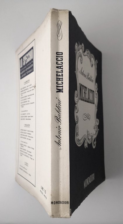 MICHELACCIO di Antonio Baldini 1941 Mondadori Lo specchio libro romanzo