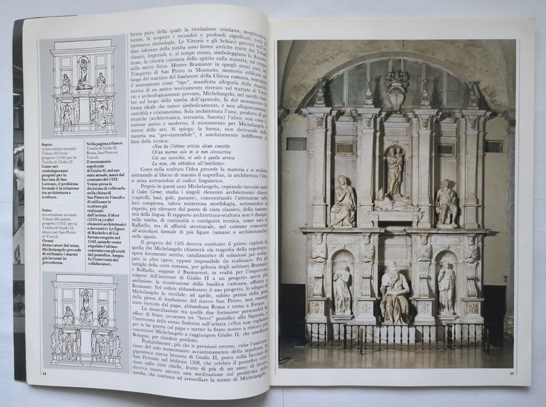 MICHELANGELO di Giulio Argan e Bruno Contardi 1987 Giunti rivista …