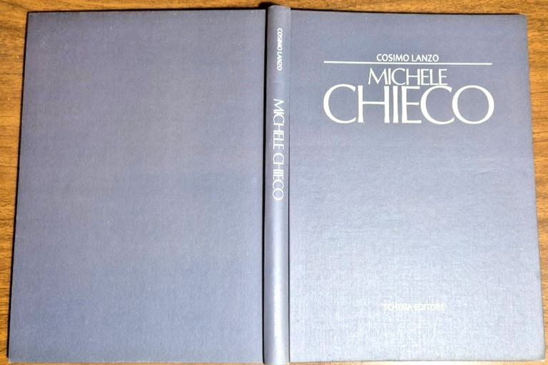 MICHELE CHIECO di Cosimo Lanzo 1986 Schena Editore Libro autografo … | Immagine Gallery 2