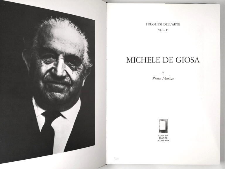 MICHELE DE GIOSA di Pietro Marino 1982 Agenzia d'Arte Moderna …