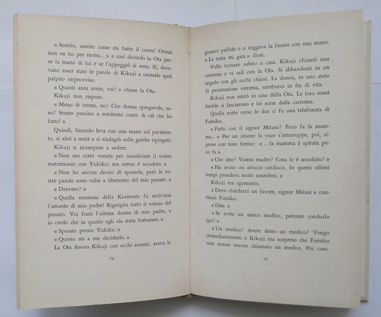 MILLE GRU di Yasunari Kawabata 1968 Mondadori II edizione libro …