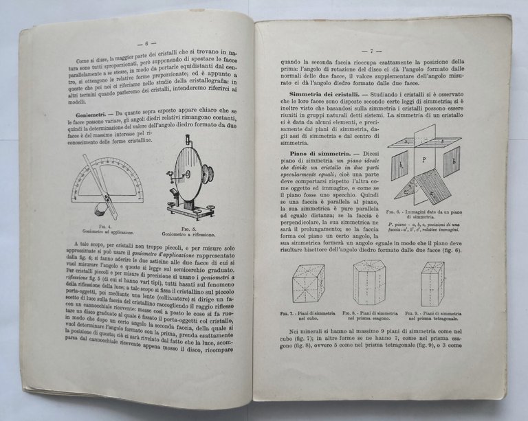 MINERALOGIA LITOLOGIA GEOLOGIA di Della Beffa 1948 SEI Libro scolastico …
