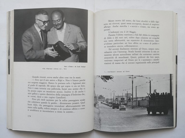 MISSIONE IN ALGERIA di Livio Migliorini 1971 De Robertis libro …