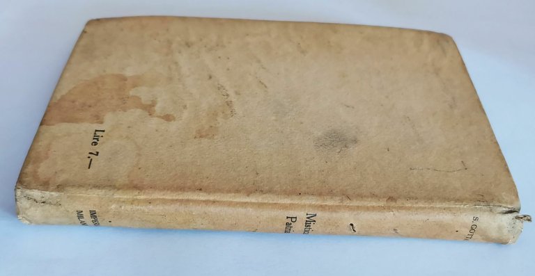 MISTICA PATRIA di Salvator Gotta 1924 Casa editrice Imperia Libro …