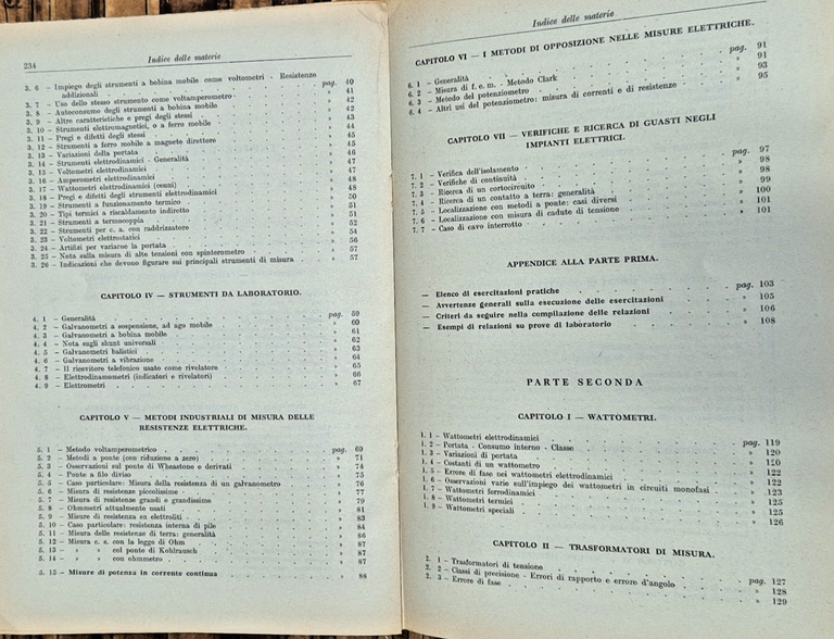 MISURE ELETTRICHE di Alessandro Magrini 1956 Signorelli strumenti e metodi … | Immagine Gallery 5