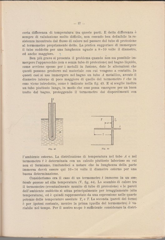MISURE TERMOTECNICHE di Dalberto Faggiani 1946 Tamburini Libro Manuale Fisica