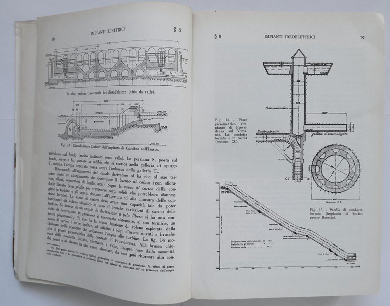 MODERNA TECNICA DEGLI IMPIANTI ELETTRICI di Filippo Tiberio 1968 Vannini …