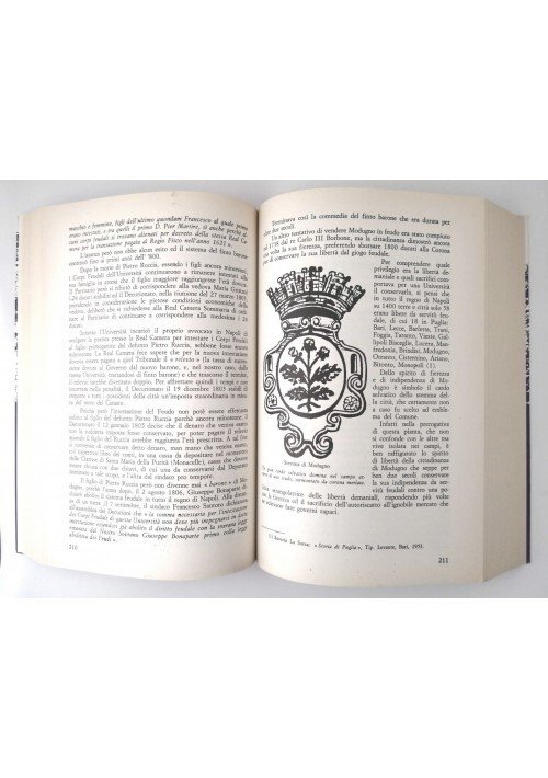 MODUGNO Memorie Storiche di Nicola Milano 1987 Levante Libro Storia …