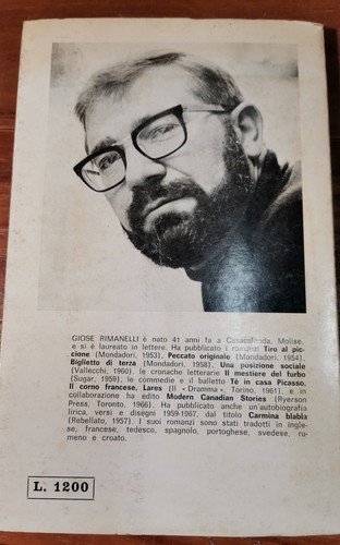 MONACI D'AMORE MEDIEVALI d Giose Rimanelli 1967 Trevi I edizione …