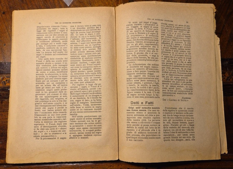 MONDO OCCULTO rivista iniziatica esoterico spiritica 2 1926 Bozzano Zingaropoli