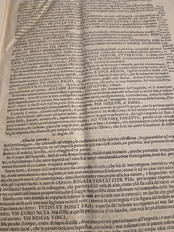 MONDO SIMBOLICO FORMATO D'IMPRESE di Filippo Picinelli 1670 mancano 12 …