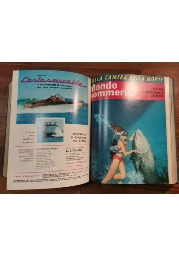 MONDO SOMMERSO annata completa 1966 anno VIII 12 numeri rilegati … | Immagine Gallery 3