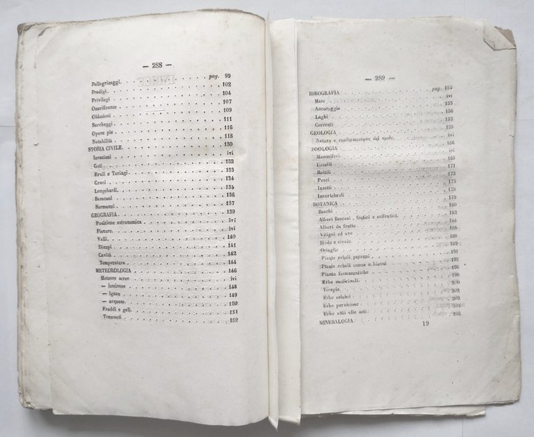 MONOGRAFIA GENERALE DEL PROMONTORIO GARGANO di Giuseppe De Leonardis 1858 …