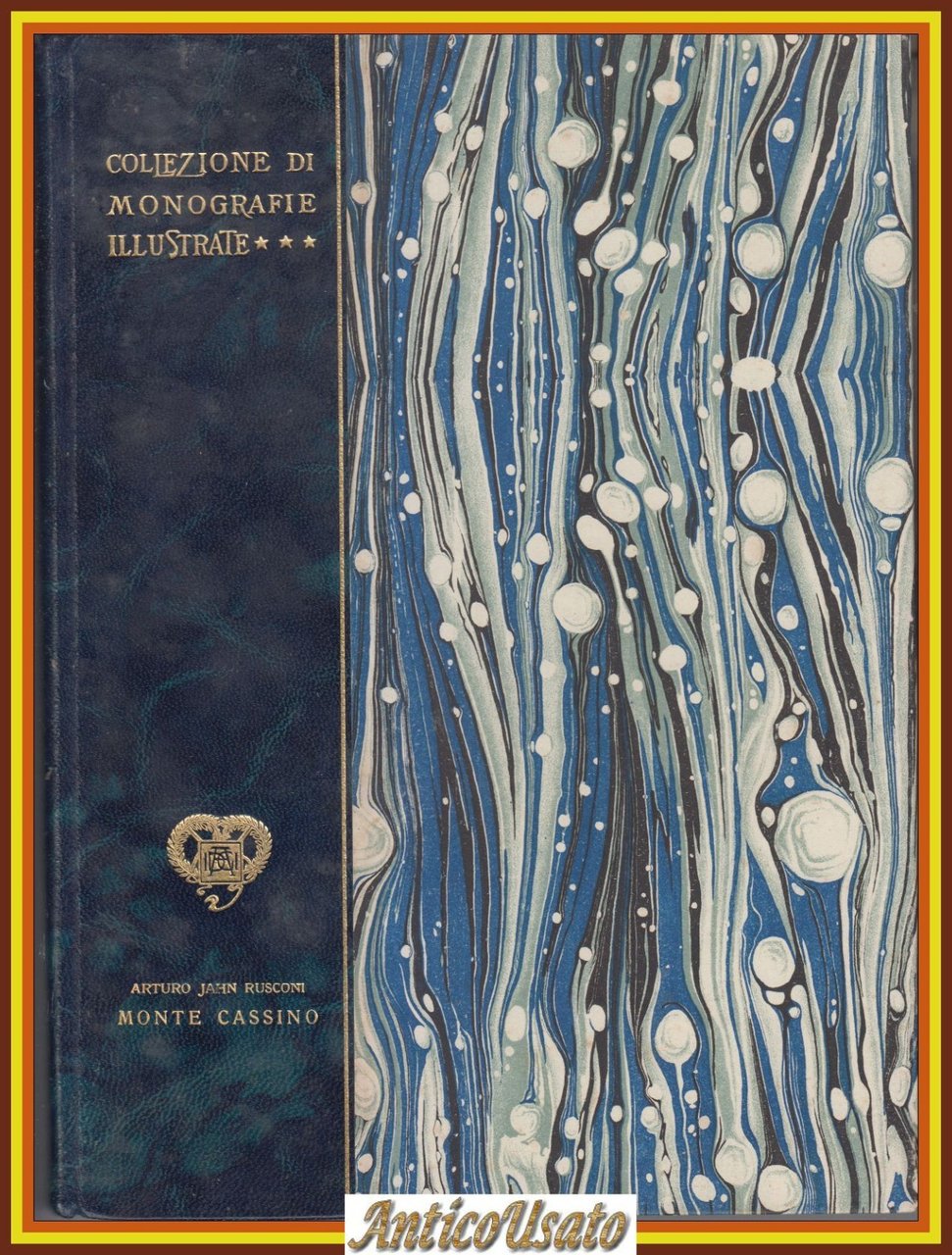 MONTE CASSINO di Arturo Jahn Rusconi 1922 Istituto Italiano Arti …