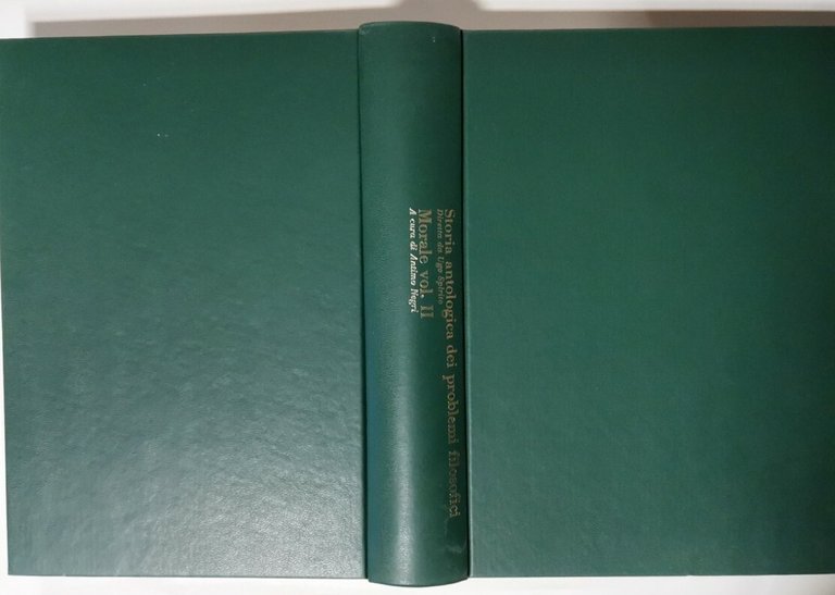 MORALE 2 volumi di Guerra Negri STORIA ANTOLOGICA DEI PROBLEMI …