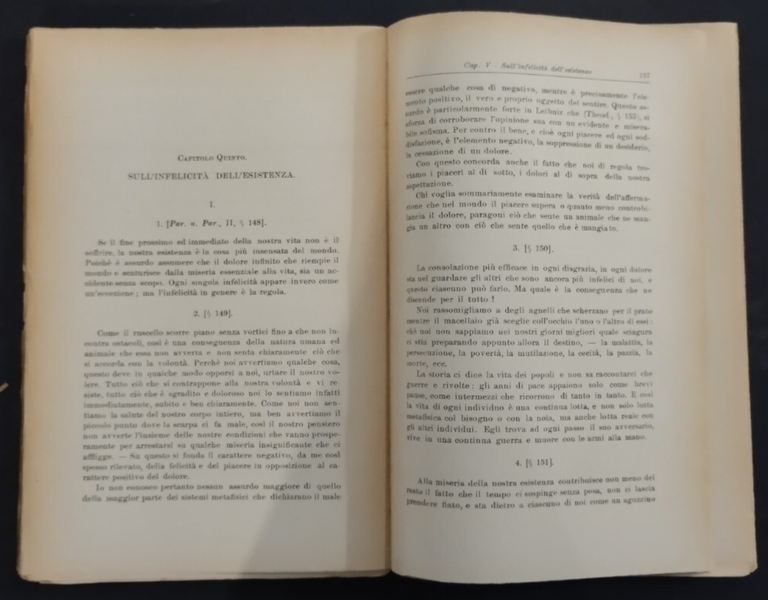 MORALE E RELIGIONE di Arturo Schopenhauer Bocca Libro filosofia