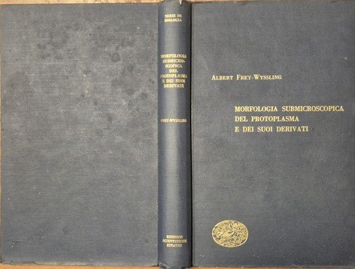 MORFOLOGIA SUBMICROSCOPICA DEL PROTOPLASMA di Frey Wyssling 1951 Einaudi Libro