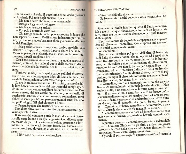 MOSCARDINO IL SERVITORE DEL DIAVOLO VOLTO SANTO di Enrico Pea …