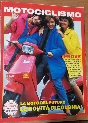 MOTOCICLISMO rivista 12 numeri 1982 1983 1984 moto Lotto Blocco …