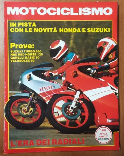 MOTOCICLISMO rivista 12 numeri 1982 1983 1984 moto Lotto Blocco …