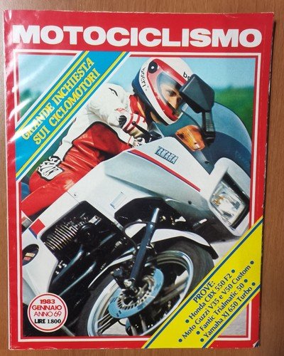 MOTOCICLISMO rivista 12 numeri 1982 1983 1984 moto Lotto Blocco …