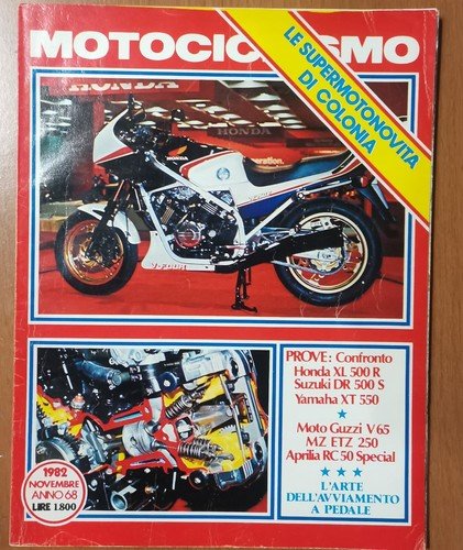 MOTOCICLISMO rivista 12 numeri 1982 1983 1984 moto Lotto Blocco …