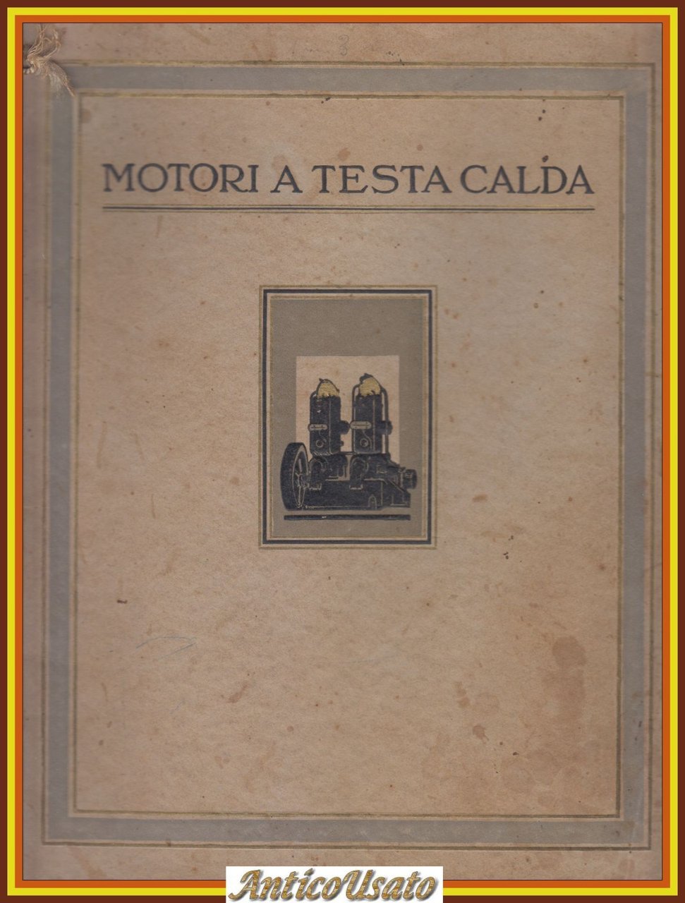 MOTORI A TESTA CALDA Vacuum Oil Company 1924 Libro a … | Immagine principale