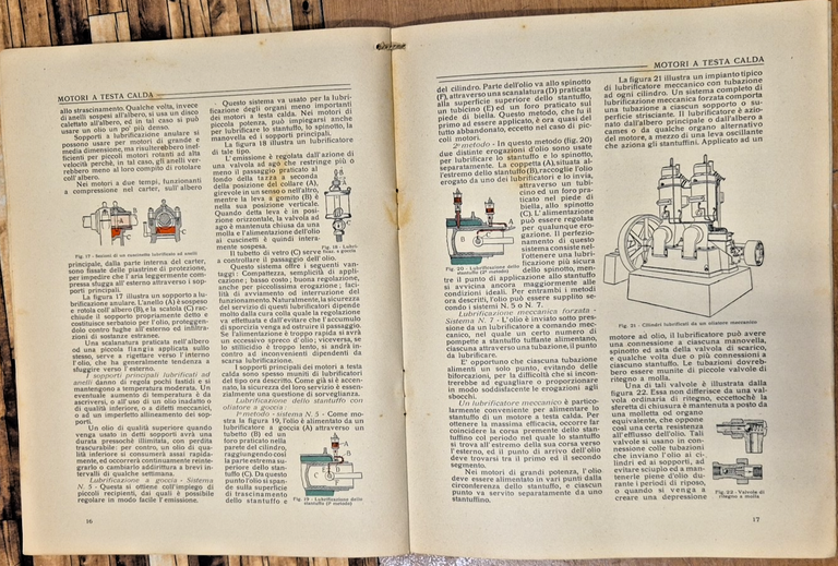 MOTORI A TESTA CALDA Vacuum Oil Company 1924 Libro a … | Immagine Gallery 4