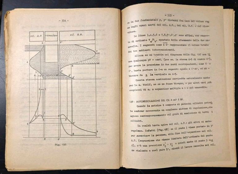 MOTORI A VAPORE di Antonio Capetti 1953 Libreria Tecnica Libro …