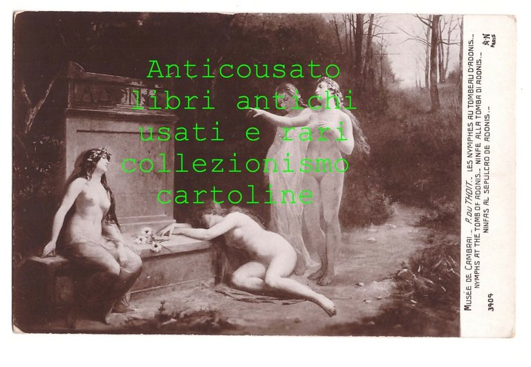 Musee de Cambrai P Du Thoit Les Nymphes au tombeau … | Immagine Gallery 1