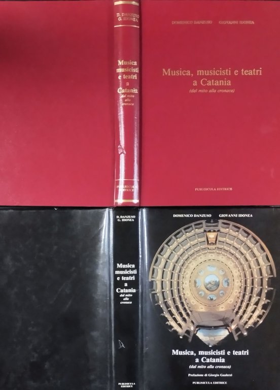 MUSICA MUSICISTI E TEATRI A CATANIA di Danzuso Idonea 1985 …